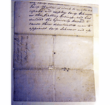 Antique Schooner Washington 1813 document