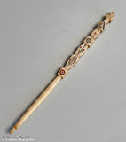 Antique Scrimshaw Crochet Hook