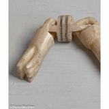 Antique Scrimshaw Crochet Hook with Hands