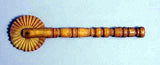Antique scrimshaw pie crimper Nantucket type