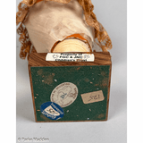 Antique Scrimshaw Pincushion Bisque Doll