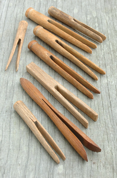 Antique set of Clothespins