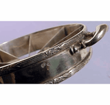 Antique silver Continental fruit corer circa 1875