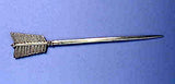 Antique silver plated arrow-skewer