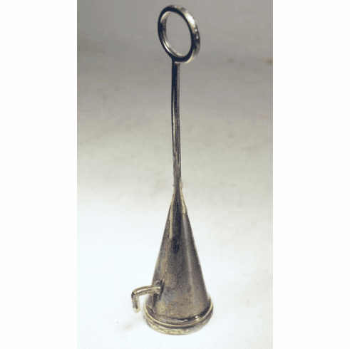 Antique silver plated candle SNUFFER