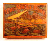 Antique THE MODEL SHIP PUZZLE by Milton Bradley ca. 1890
