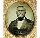 Antique TIN TYPE of Capt Henry Coleman