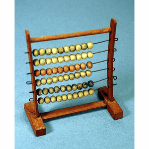 Antique TOY wooden and bead ABACUS
