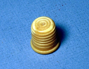 Antique turned bone thimble