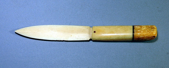 Antique walrus ivory letter opener