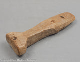 Antique Whalebone Adze from Nantucket