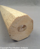 Antique Whalebone Object from Barbara Johnson Collection