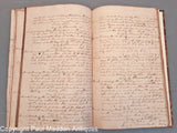 Antique Whaling Journal of Ship Shylock, Rochester, MA 1835 - 1837