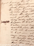 Antique Whaling Journal of Ship Shylock, Rochester, MA 1835 - 1837