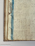 Antique Whaling Logbook - Bark Marcella of New Bedford 1844-1845