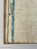 Antique Whaling Logbook - Bark Marcella of New Bedford 1844-1845