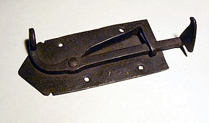 Antique wrought iron door LATCH