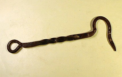 Antique wrought iron door latch Nantucket