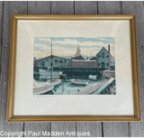 At Low Tide - Nantucket, Silkscreen by Roy Clifford Smith