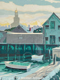 At Low Tide - Nantucket, Silkscreen by Roy Clifford Smith