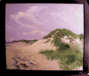Beach scene at Squibnocket Beach, Martha's Vineyard