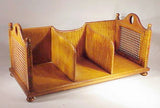 Beautiful curly maple book case for desk