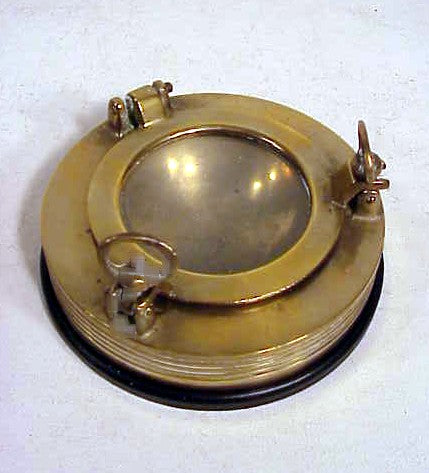 Brass porthole ashtray