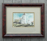 Cape Cod Lighthouse Watercolor by John Austin