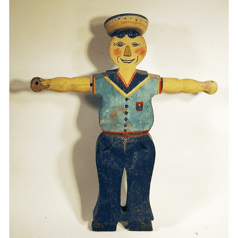 Charming antique American cared and painted