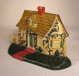 Choice antique cast-iron Cape Cod house doorstop