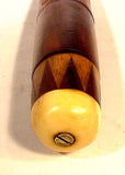 Choice antique scrimshaw inlaid rolling pin