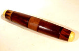 Choice antique scrimshaw inlaid rolling pin