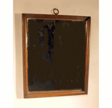 Choice antique travelling LOOKING GLASS.