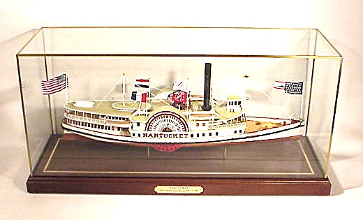 Choice ship model of Steamship Nantucket by Rex Stewart