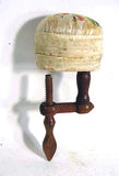 Early American sewing pincushion clamp