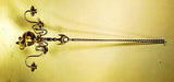 Miniature Dutch brass CHANDELIER
