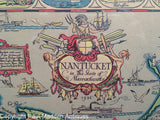 Nantucket Map by Tony Sarg 1926