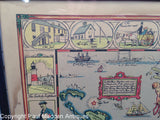 Nantucket Map by Tony Sarg 1926