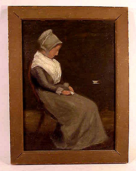 Oil on board 