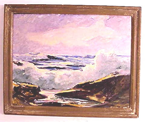 Oil on board 