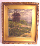 Oil on canvas "Cape Cod Windmill " by Carlton
