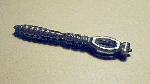 Pair antique  steel NUT CRACKERS
