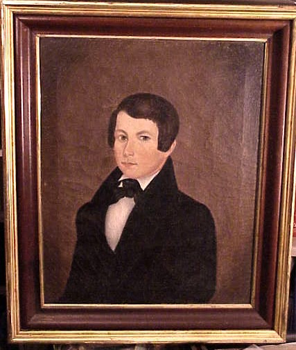 Portrait of a young boy by William Kennedy