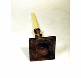 Rare 18th Century brass taper stick