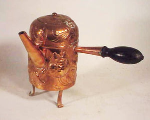 Rare 18th Century Dutch copper coffee pot