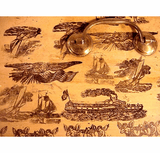 Rare American decorated box.