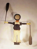 Rare and choice antique Nantucket sailorbou whirligig