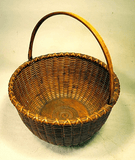 Rare and choice early Nantucket Lightship Basket