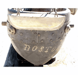 Rare and choice sailor folk art ship model BOSTON