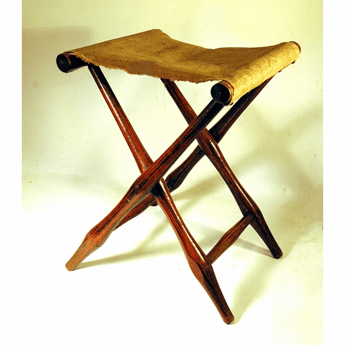 Rare antique American folding stool